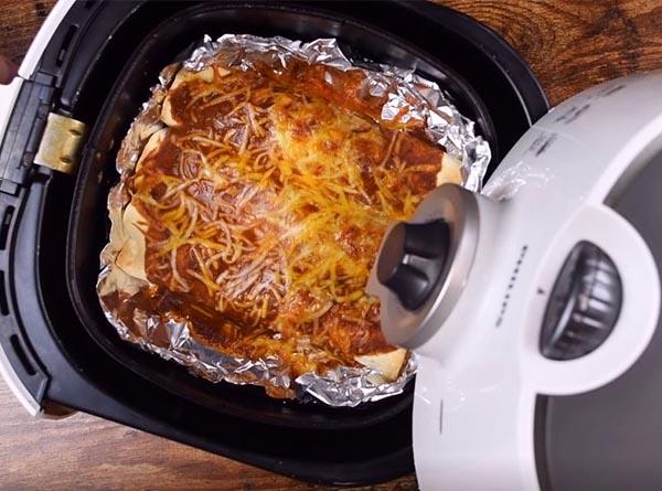 Air Fryer Chicken Enchiladas - Step 6